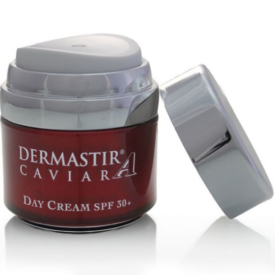 Dermastir Caviar Tinted Day Cream SPF30+ - Денний крем з ікрою SPF + 30, матовий - 1