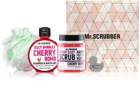 Mr.Scrubber "Cherry Bomb" Gift Set - Подарунковий набір