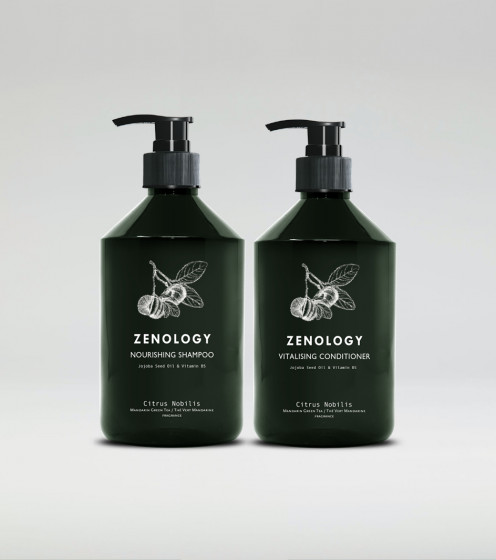 Zenology Nourishing Shampoo Mandarin Green Tea - Поживний шампунь для волосся - 1