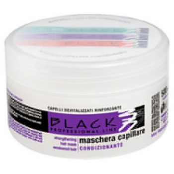 Black Professional Line Strengthening Hair Mask - Маска-кондиціонер, що відновлює для сухого і ослабленого волосся