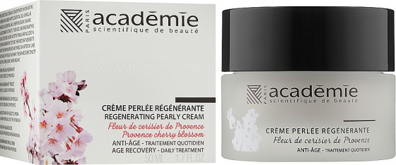 Academie Aromatherapie Regenerating Pearly Cream - Відновлюючий перлинний крем "Вишневий цвіт Провансу" - 1