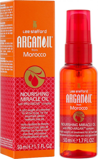 Lee Stafford Argan Oil from Morocco Nourishing Miracle Oil - Арганова олія для волосся - 1