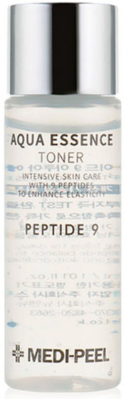 Medi Peel Peptide 9 Aqua Essence Toner - Зволожуючий тонер-есенція для обличчя з комплексом пептидів