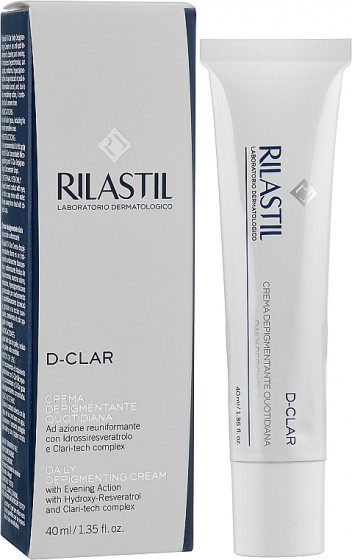 Rilastil D-Clar Daily Depigmenting Cream - Крем для шкіри обличчя схильної до пігментації - 1