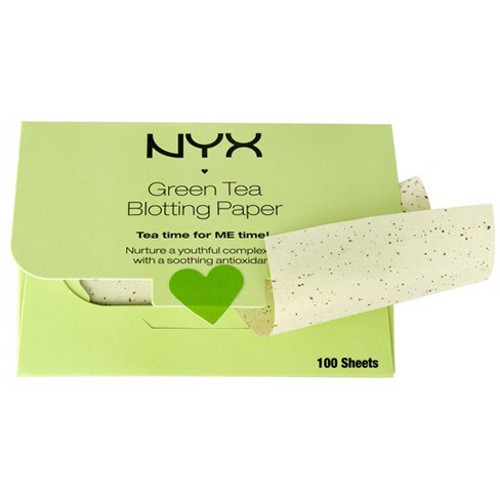 NYX Green Tea Blotting Paper - Матуючі серветки для обличчя