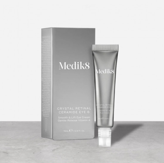 Medik8 Crystal Retinal Ceramide Eye 6 - Нічний крем для шкіри навколо очей з ретиналем 0.06% - 1