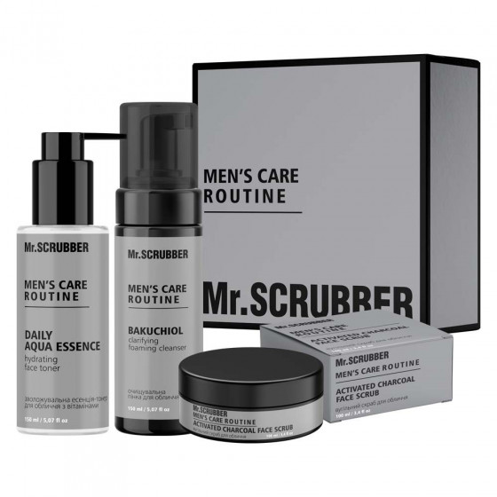 Mr.Scrubber Deep Cleaning&Care Gift Set - Подарунковий набір для чоловіків