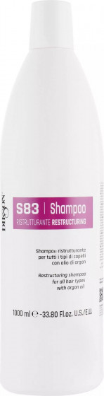 Dikson S83 Restructuring Shampoo - Шампунь для волосся з аргановим маслом