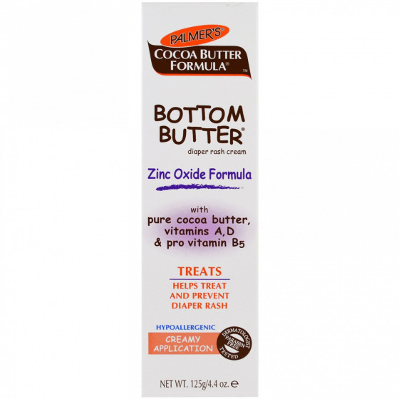 Palmer's Bottom Butter Diaper Rash Cream with Zinc - Масло проти попрілостей з цинком - 2