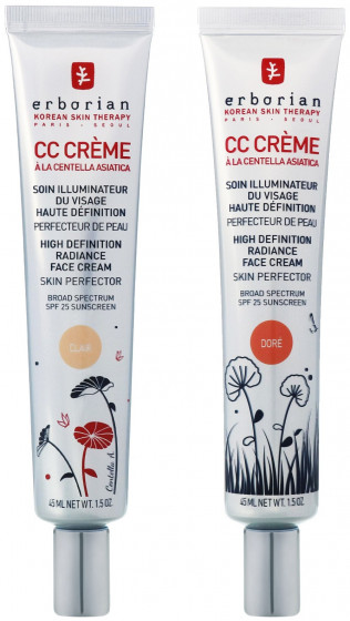 Erborian CC High Definition Radiance Face Cream SPF25 - СС-Крем "Контроль кольору" - 3