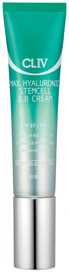 CLIV Max Hyaluronic Stemcell BB Cream SPF37 - Зволожуючий BB крем з гіалуроновою кислотою для сухої шкіри