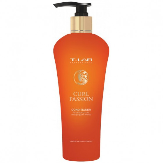 T-LAB Professional Curl Passion Conditioner - Кондиціонер для приголомшливих завитків і прекрасних хвиль