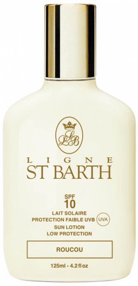 Ligne St Barth Sunscreen Lotion Roucou SPF10 - Сонцезахисний лосьйон з маслом помадного дерева