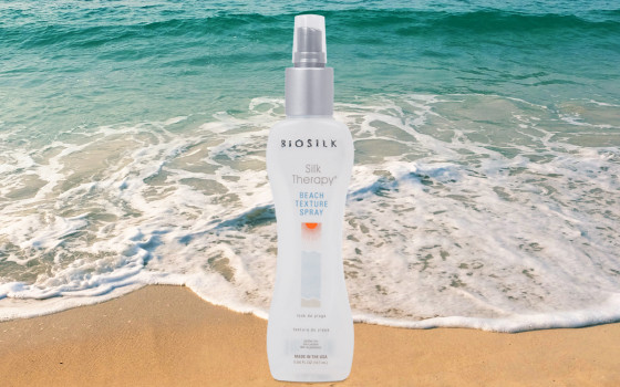 BioSilk Silk Therapy Beach Texture Spray - Шовковий спрей для укладки - 1