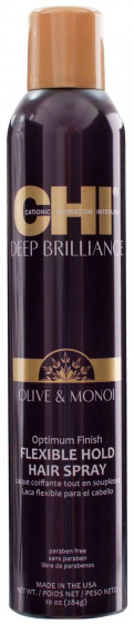 CHI Deep Brilliance Flexible Hold Hairspray - Лак для волосся