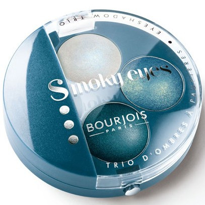 Bourjois Smoky Eyes - Тіні для повік 3-кольорові