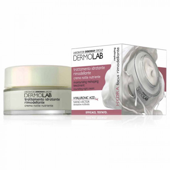 Deborah Dermolab Mousturizing Reshaping Treatment Nourishing Night Cream - Нічний живильний крем для обличчя