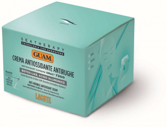 GUAM Seatherapy Crema Viso Antiossidante Antirughe - Крем для обличчя проти зморшок з антиоксидантною дією