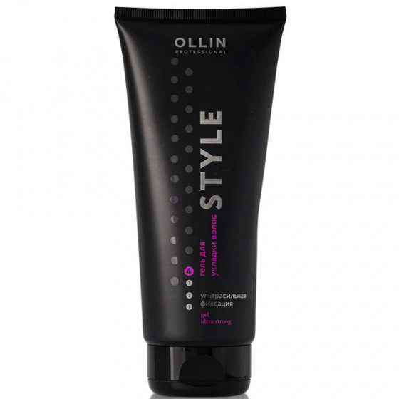 OLLIN Style Gel Ultra Strong - Гель ультрасильної фіксації