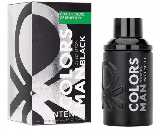 United Colors of Benetton Colors Man Black Intenso - Туалетна вода - 1