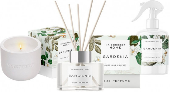 Mr.Scrubber Home Aroma Candle "Gardenia" - Ароматична свічка - 1