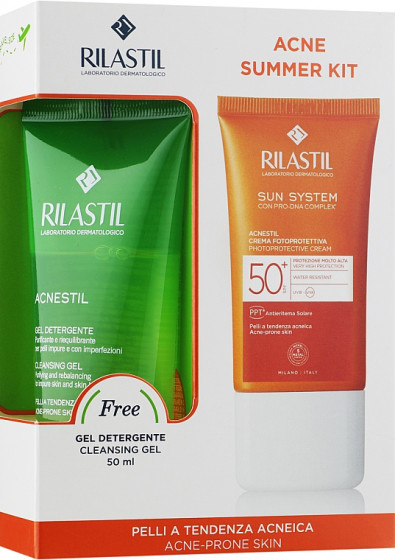Rilastil Acnestil Summer Kit - Набір для проблемної шкіри