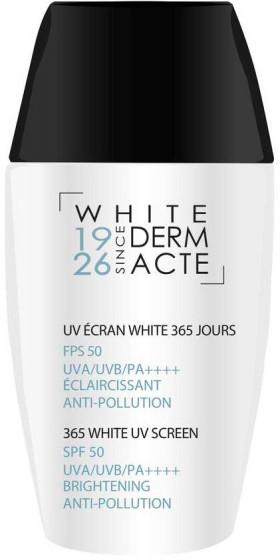 Academie Écran White 365 Jours SFP 50 PA ++++ - Освітлюючий захисний крем 365 днів SPF-50