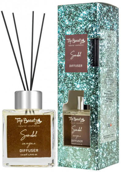 Top Beauty Reed Diffuser "Sandal" - Парфумований дифузор для дому "Сандал"