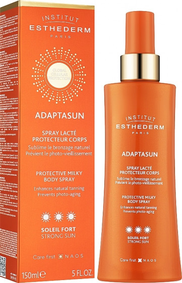 Institut Esthederm Adaptasun Milky Spray Strong Sun - Молочко-спрей для тіла - 1