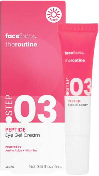 Face Facts The Routine Step.03 Peptide Eye Gel Cream - Крем-гель для шкіри навколо очей з пептидами