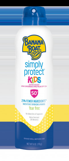 Banana Boat Kids SPF 50 - Сонцезахисний спрей аерозоль для дітей SPF 50