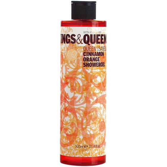 Kings & Queens Queen Isabella Cinnamon Orange Shower Gel - Гель для душа Королева Ізабелла кориця-апельсин