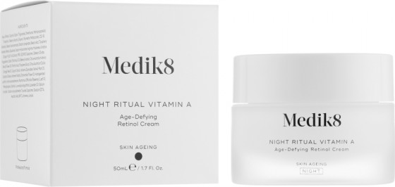 Medik8 Night Ritual Vitamin A - Нічний антивіковий крем для обличчя з ретинолом - 1