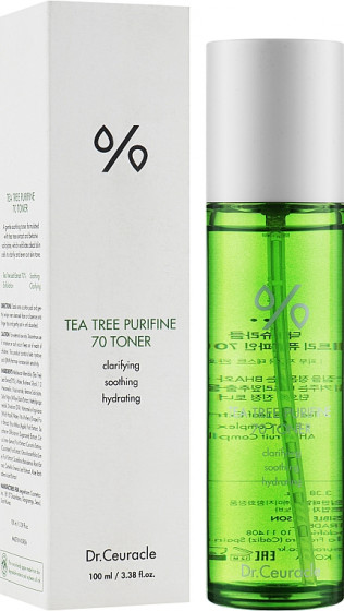 Dr.Ceuracle Tea Tree Purifine Toner - Тонер з екстрактом чайного дерева - 1