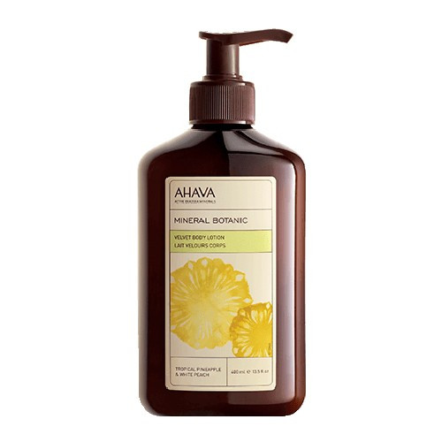 Ahava Mineral Botanic Body Lotion Pineapple and White Peachr - Ніжне молочко для тіла Ананас і Персик