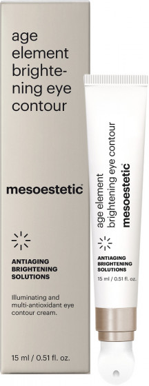 Mesoestetic Age Element Brightening Eye Contour - Крем для контуру очей для освітлення та сяйва шкіри