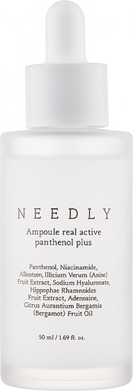 Needly Ampoule Real Active Panthenol Plus - Відновлююча ампульна сироватка з пантенолом