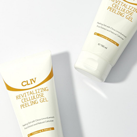 CLIV Revitalizing Cellulose Peeling Gel - Пілінг-гель з екстрактом лимона для очищення шкіри - 4