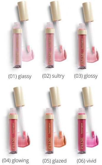 Paese Beauty Lipgloss with Meadowfoam Seed Oil - Блиск для губ з маслом лугового пінника - 6