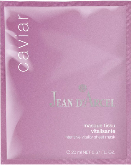 Jean d'Arcel Masque Tissu Vitalisante - Тканинна маска з протеїнами ікри