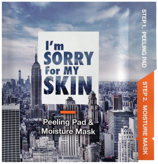 Ultru I'm Sorry For My Skin Peeling Pad & Moisture Mask - Маска для обличчя