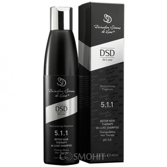 Simone Dixidox DeLuxe BTX Hair Therapy de Luxe Shampoo №5.1.1 - Відновлюючий шампунь