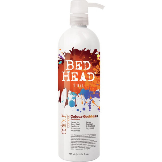 Tigi Bed Head Colour Combat Colour Goddess Conditioner - Кондиціонер для захисту кольору для брюнеток