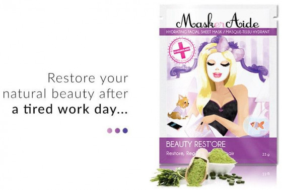 MaskerAide Beauty Rest'ore - Відновлююча маска для обличчя - 1