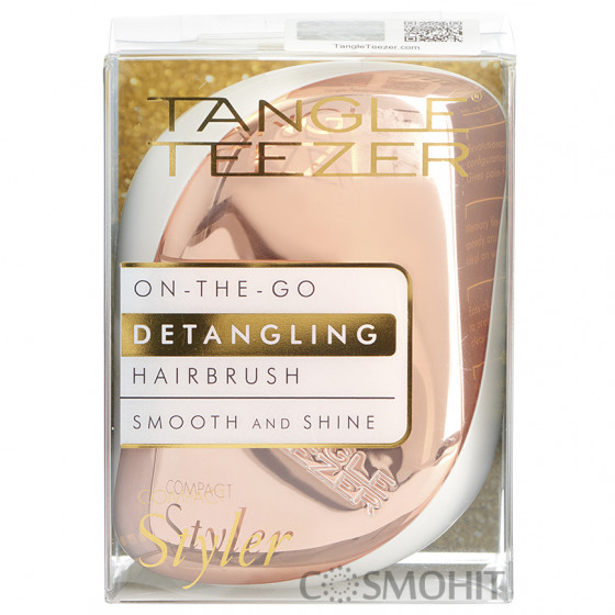 Tangle Teezer Compact Styler Rose Gold Ivory - Щітка для волосся - 2