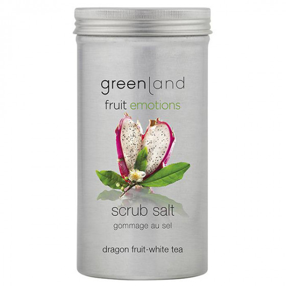 Greenland Fruit Emotions Scrub Salt Dragon fruit-White tea - Соль-скраб для тіла Пітайя-Білий чай