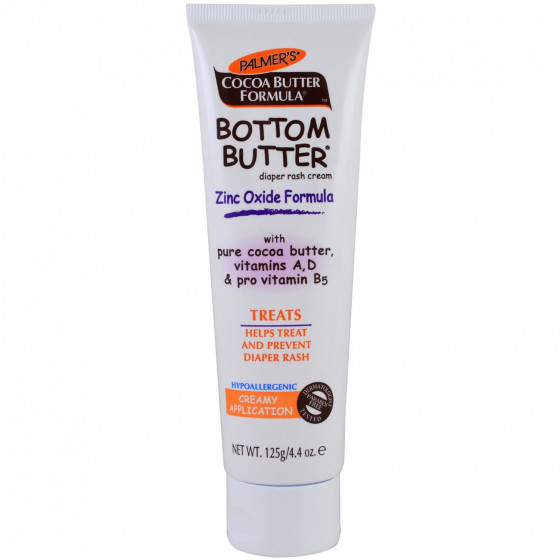 Palmer's Bottom Butter Diaper Rash Cream with Zinc - Масло проти попрілостей з цинком - 1