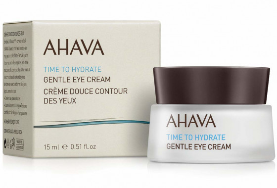 Ahava Time To Hydrate Gentle Eye Cream - Легкий крем для шкіри навколо очей - 1