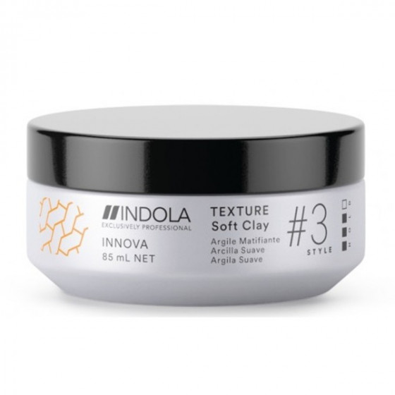 Indola Innova Texture Soft Clay - Глина для волосся легкої фіксації