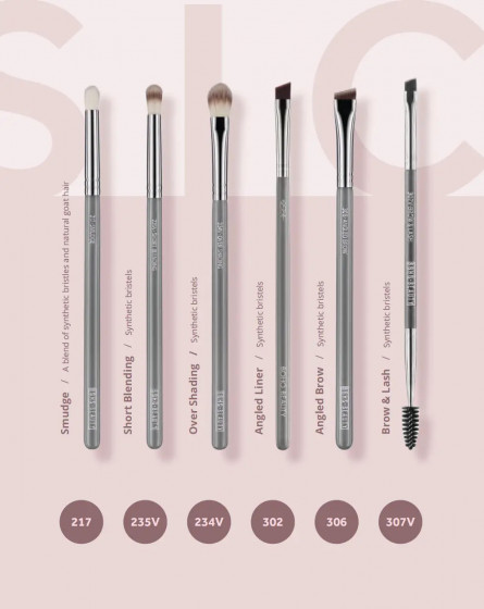 Paese Boho Beauty Short Blending Brush №235v - Пензель для нанесення та розтушовування тіней - 1